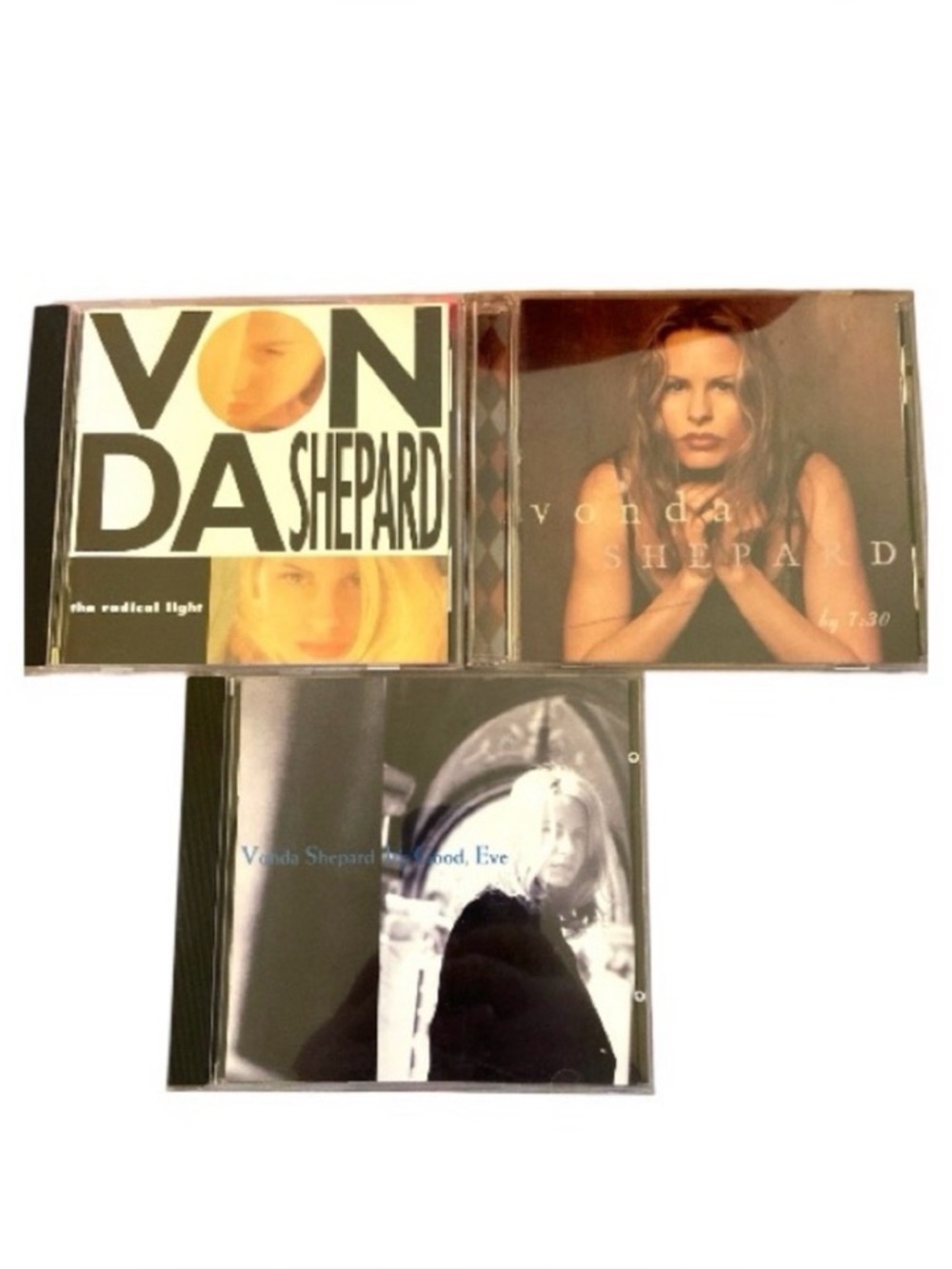 Vonda Shepard CD 3‎ Pack:  By 7:30, Eve, The Radical Light